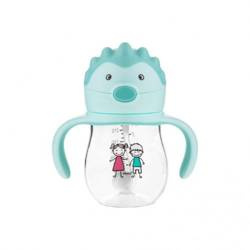 Akuku bidon ze słomką z odważnikiem -mint (12/72) 000333