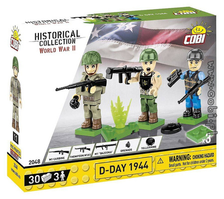 Cobi 2048 Hc Wwii D-Day 1944 30kl/3fig. 020484