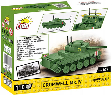 Cobi 3093 Czołg Cromwell Mk.IV 030919