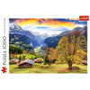 Puzzle Trefl 1000 Malownicza alpejska wioska 107753