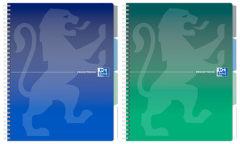 Kołonotatnik Oxford B5 80k krata PJBK klas 431527