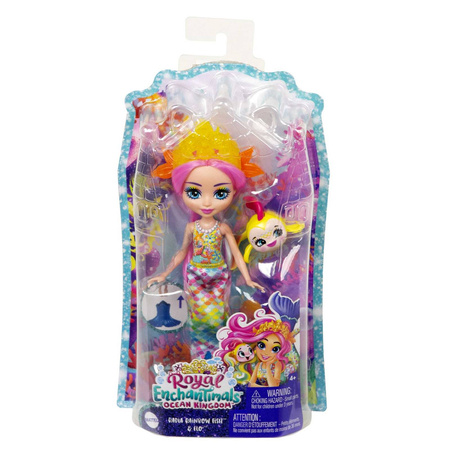 Enchantimals HCF68/FNH22 Lalka Radia Rainbow Fish + zwierzątko 008889