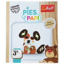 Trefl zabawka drewniana pies papi 611298