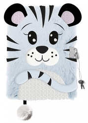 Pamiętnik Z Kłódką 3d Włochacz A5 96k My Little Friend Snow Tiger 657757