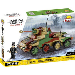 Cobi 2287 HC WWII SD.KFZ 234/2 PUMA 470KL. 022877