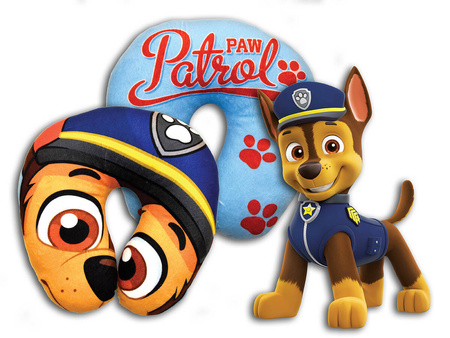 Zagłówek do fotelika samochodowego Psi Patrol Chase 738352