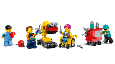 Lego 60389 City Warsztat tuningowania samochodów 