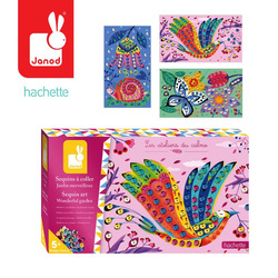 Zestaw kreatywny Urokliwe cekiny Cudowny ogród Janod 379469