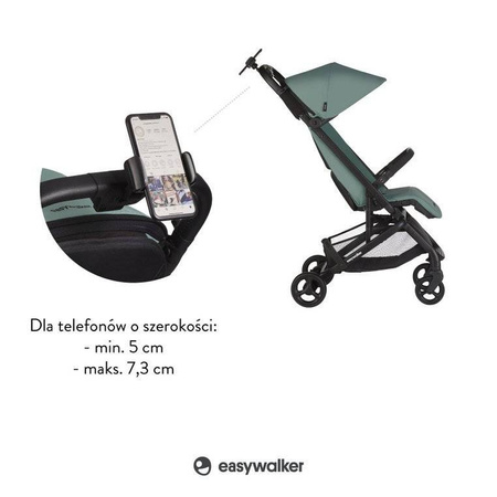 Easywalker Uchwyt do telefonu modułowy z dodatkowym uniwersalnym uchwytem montażowym 996816