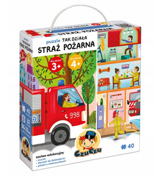 CzuCzu Puzzle Tak działa Straż pożarna 493808