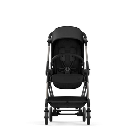 [OUTLET]Cybex Melio TPE Deep Black Wózek Spacerowy Powystawowy