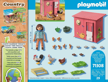 Playmobil 71308 Kury z pisklętami 713087