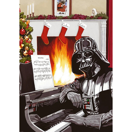 Puzzle Trefl 1000 Premium Plus Świeta z Darth Vader 120851