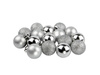 Bombki w tubie 16szt srebrne 226400