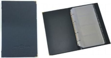 Wizytownik alfabetyczny granat 230061 tres