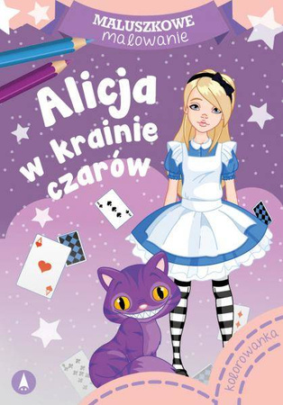 Książeczka Maluszkowe malowanie Alicja w krainie czarów 074277