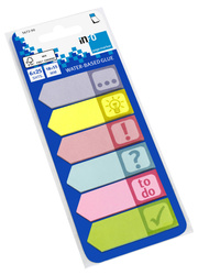 Zakładki indeksujące Info 18x55mm (6x25k) Symbols 785065