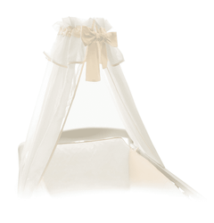 Baldachim kremowy Ceba