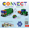 Trefl Klocki Connect Śmieciarka Traktor M 619751
