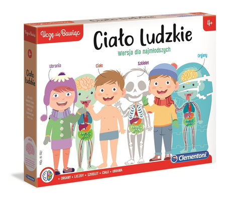 Clementoni ciało ludzkie wersja dla najmłodszych 609314