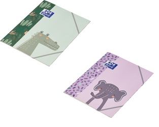 Teczka z gumką Oxford A4 Kids mix 469558