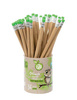 Ołówek z papieru kraftowego z zieloną gumką ECO Astra drum eco 36szt 172675