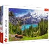 Puzzle Trefl 1500 Jezioro Oeschinen Alpy Szwajcaria 261660