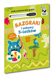 Książeczka Bazgraki i zabawy 5-latków 663502