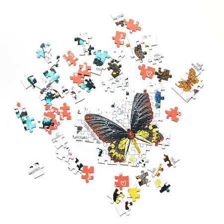 CzuCzu Puzzlove Motyle 1000el. puzzle rodzinne 493655