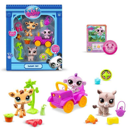 Littlest Pet Shop Zestae Safari z 3 figurkami G7 S1 005240