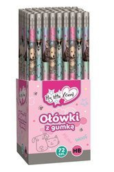 Ołówek my little friend trójkątny z gumką /72/