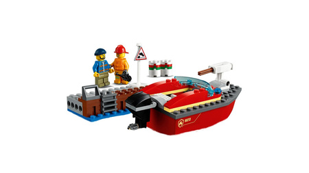 Lego 60213 pożar w dokach