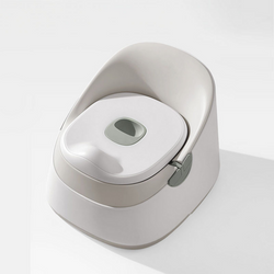 Ines&John Nocnik dziecięcy Premium white/grey/silver 497034