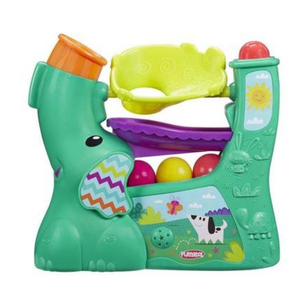 Playskool b5846 słonikowa fontanna dźwiękowa z piłek 