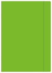 Teczka z gumką a4+ jednokolorowa fluo j.zielona 213167