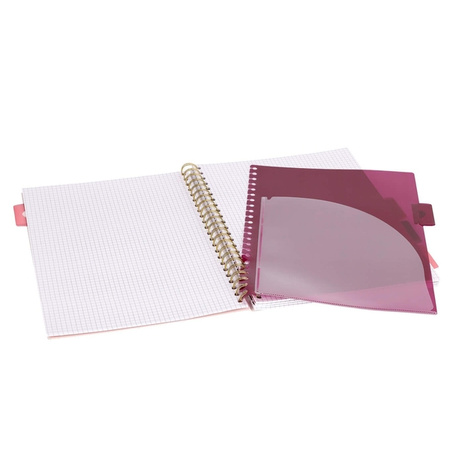 Strigo Pads kwiaty B5 kratka pastelowy zielony 100k 80g 826901