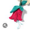 Babyono Zawieszka edukacyjna zawieszka do wózka Garden Girl 413937