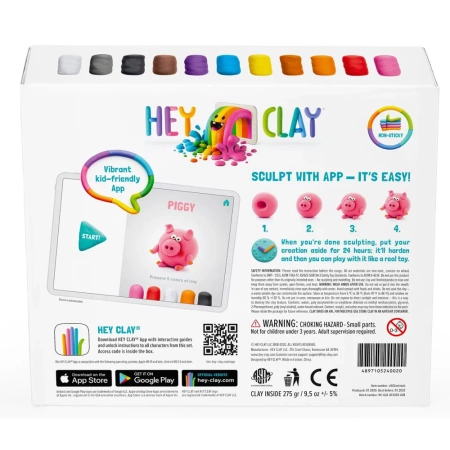 Hey Clay Masa Plastyczna Zwierzęta 602686