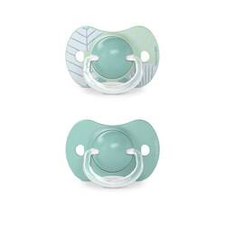Suavinex Smoczek fizjologiczny SX Pro silikonowy 2 szt. | +18 m | morski | Dreams