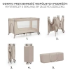 Kinderkraft JOY 2 Beige Łożeczko turystyczne 925124