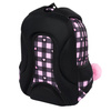 PLECAK 3-KOMOROWY STRIGHT BP-26 PINK CHECKERED 680373