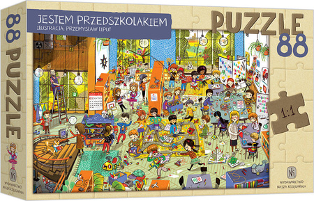 Jestem przedszkolakiem. Puzzle PUZZLE