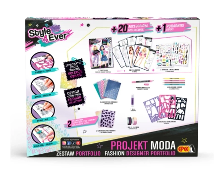 Epee Projekt MODA Zestaw PORTFOLIO 094435