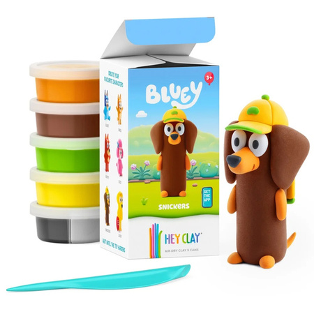 Hey Clay figurka Bluey Snickers + akcesoria 5pak 245544