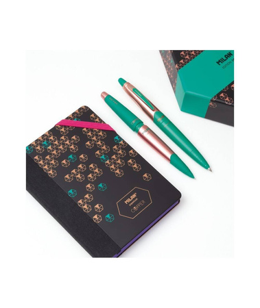 Zestaw upominkowy copper zielony 077978