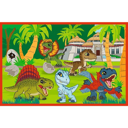 Puzzle Trefl 2x24 Małe dinozaury 344370