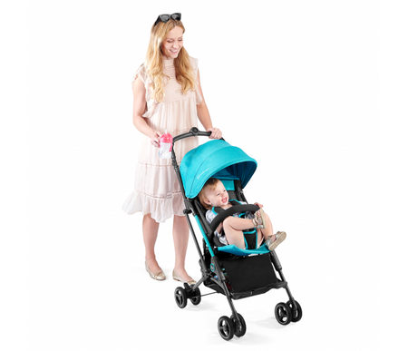 Kinderkraft wózek spacerowy mini dot turquoise