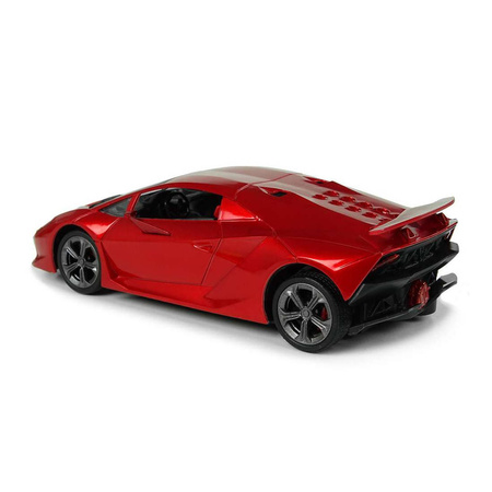 Auto sportowe R/C 1:24 Lamborghini czerwone 2.4G światła 756747