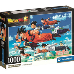 Clementoni Puzzle 1000 Compact Anime Dragon Ball 399550