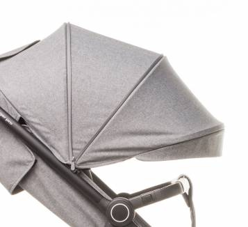 4BABY Stinger Pro Melange Light Grey wózek spacerowy 958401